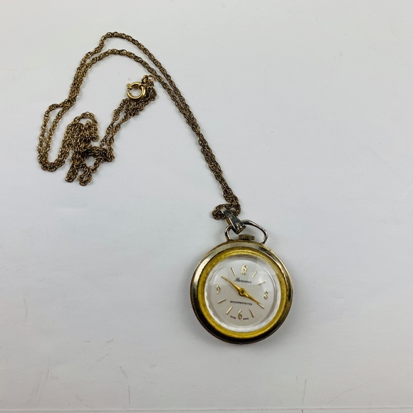 Bercona Other - Vintage Bercona Two-Tone Swiss Made Pocket Watch